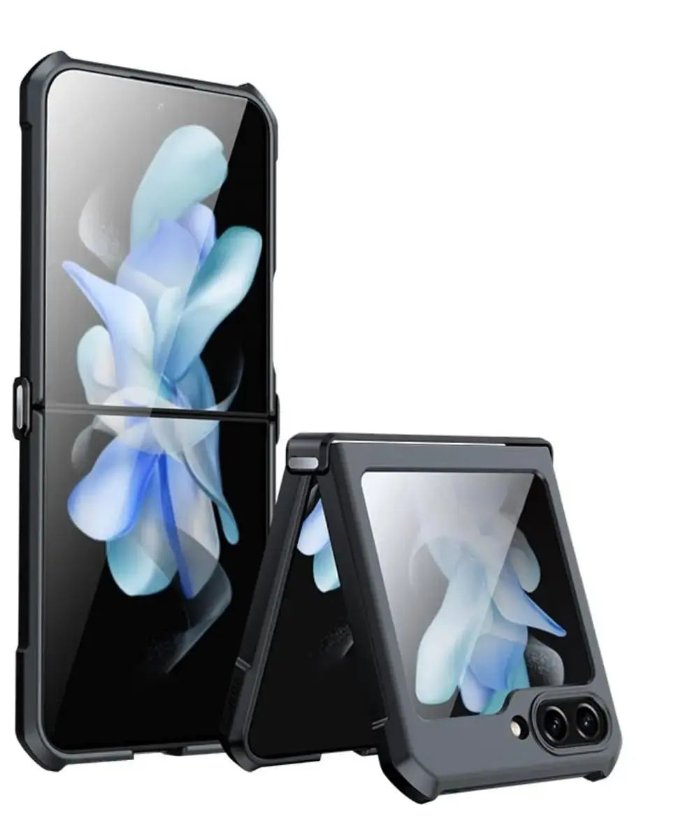 Premium Transparent Shockproof Protective Cases For Galaxy Z Flip 5 Caseimpec