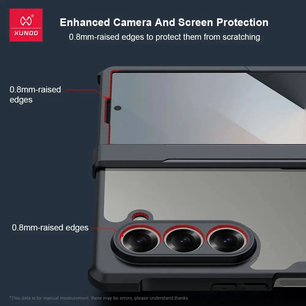 Premium Transparent Shockproof Protective Cases For Galaxy Z Fold Series Caseimpec