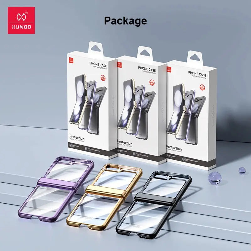 Premium Luxury Electroplated Shockproof Protective Cases For Galaxy Z Flip 5 Caseimpec