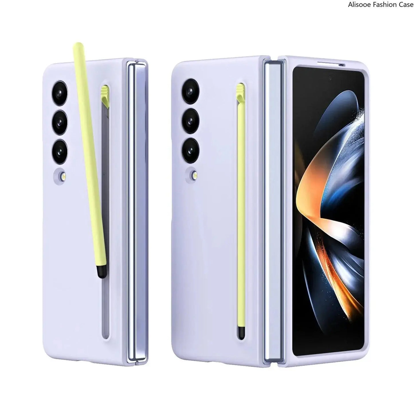 Premium Slim Stylus Pen Case For Galaxy Z Fold 4 - caseimpec