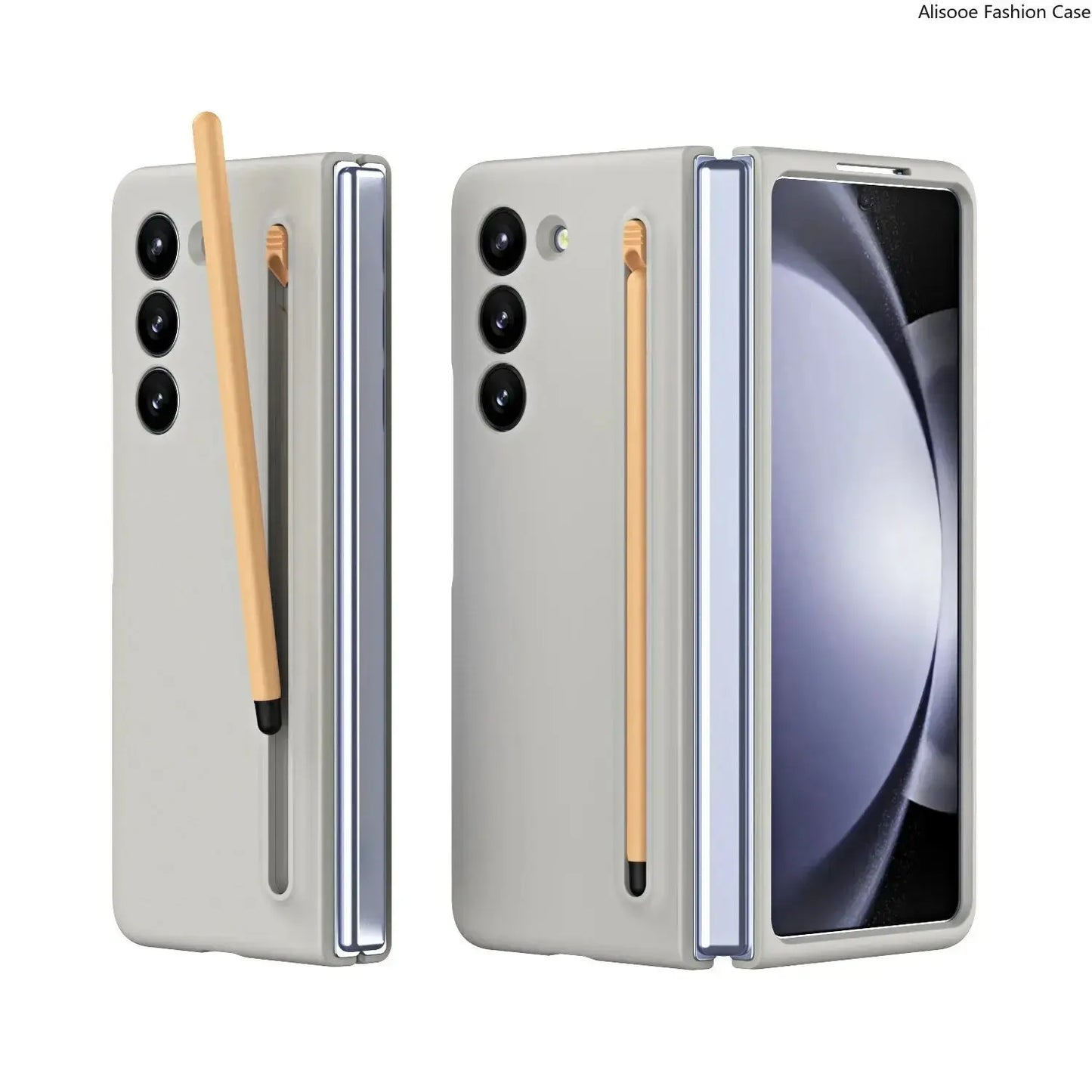 Premium Slim Stylus Pen Case For Galaxy Z Fold 4 - caseimpec