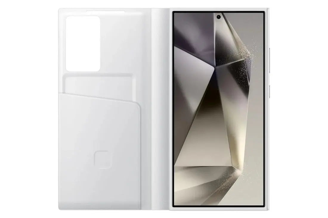 Smart S View Window Flip Wallet Case for Samsung Galaxy S24 Ultra caseimpec