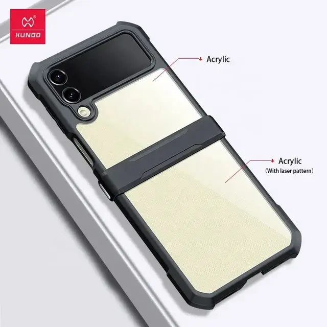 Premium Transparent Shockproof Protective Cases For Galaxy Z Flip Series