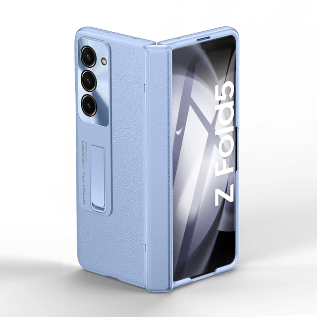 Luxury Leather 360 Protection Case For Galaxy Z Fold 5 caseimpac