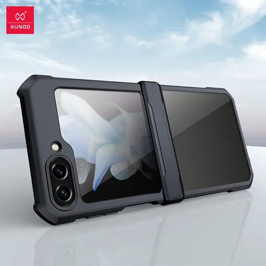 Premium Transparent Shockproof Protective Cases For Galaxy Z Flip 5 Caseimpec