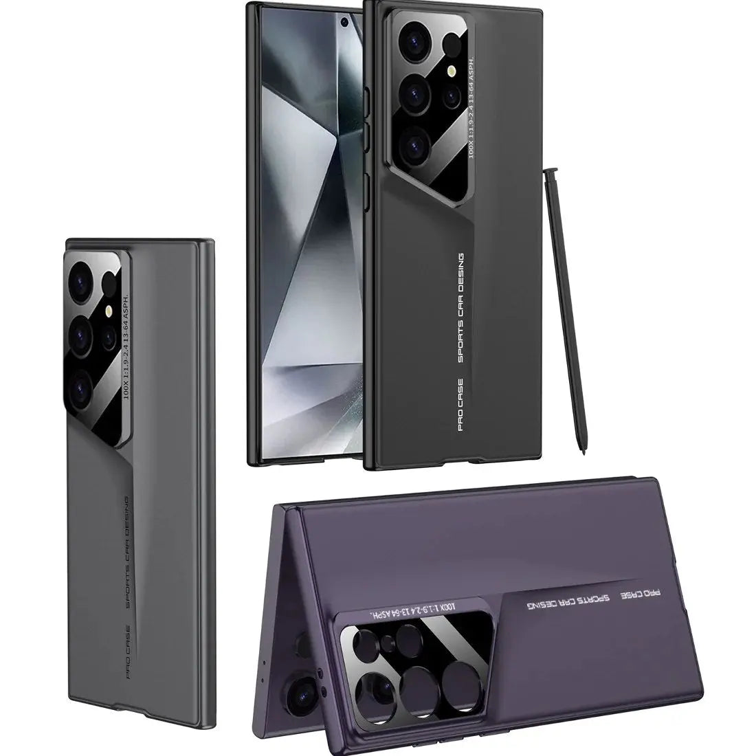 Premium Sports Car Design Polycarbonate Back Case for Galaxy S24 Ultra caseimpac