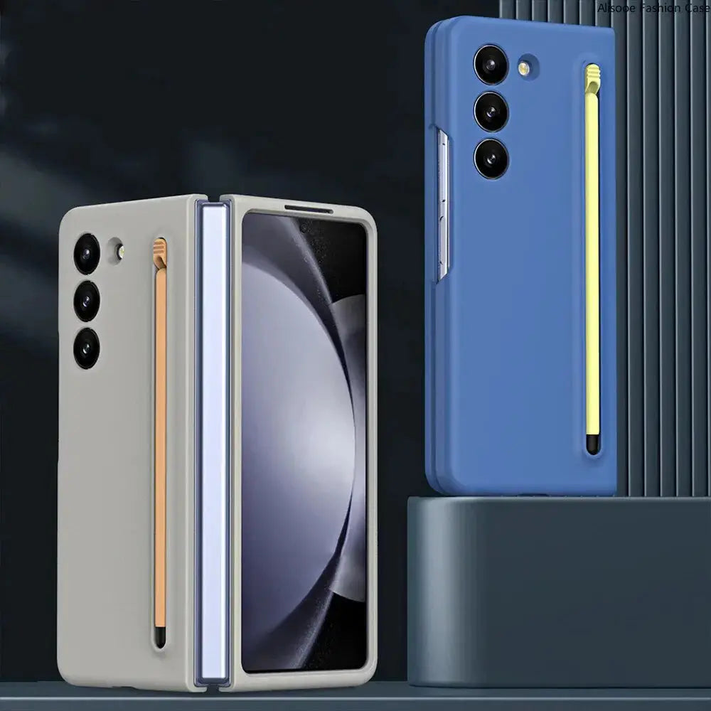 Premium Slim Stylus Pen Case For Galaxy Z Fold 4 - caseimpec