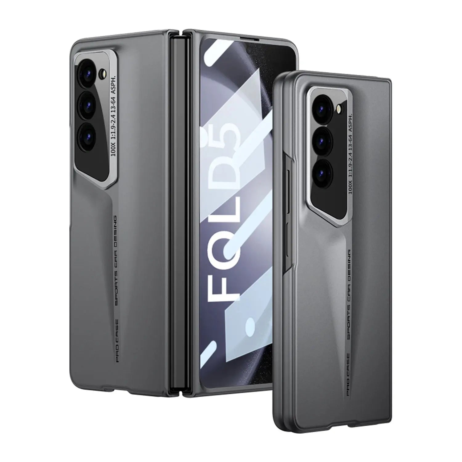 Premium Sports Car Design Polycarbonate Back Case for Samsung Galaxy Z Fold 4 caseimpec