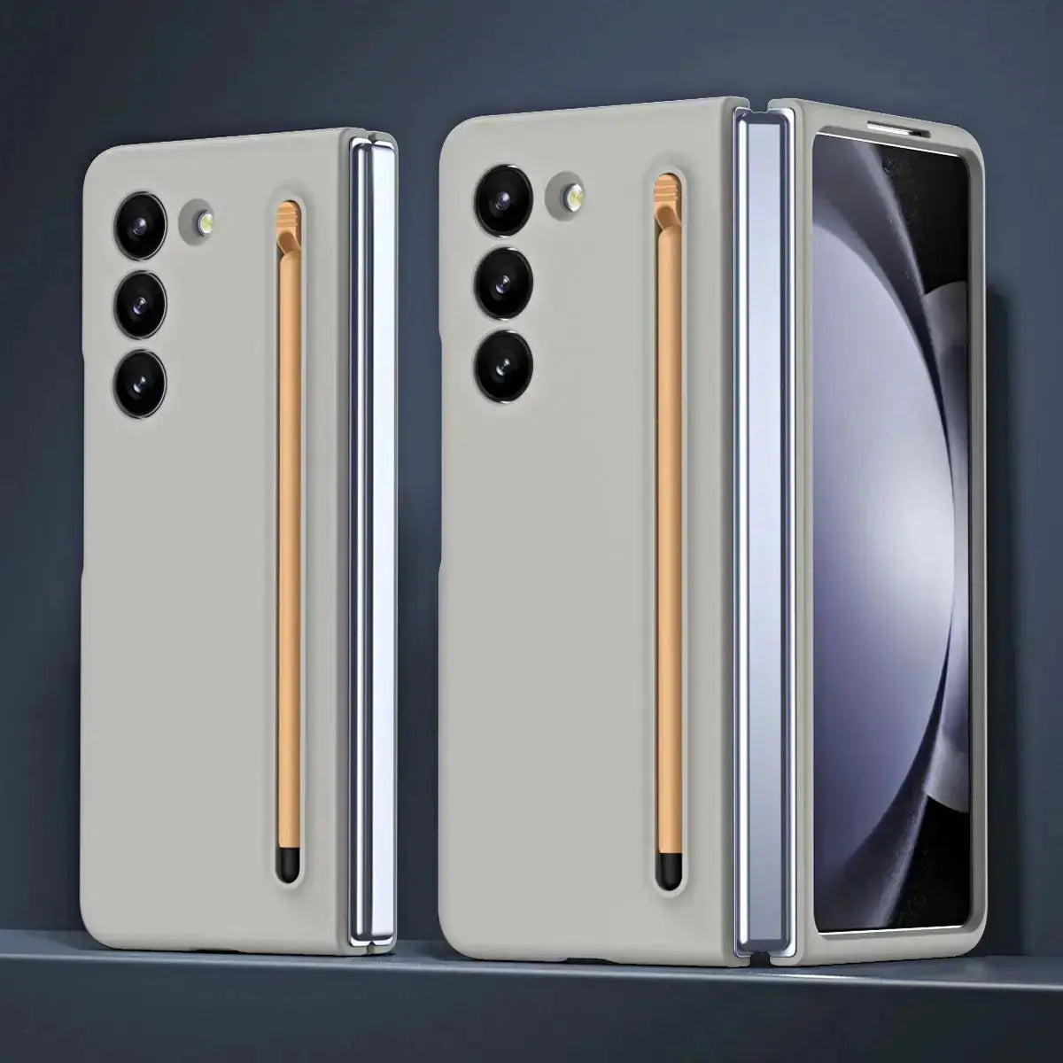 Premium Slim Stylus Pen Case For Galaxy Z Fold 4 - caseimpec