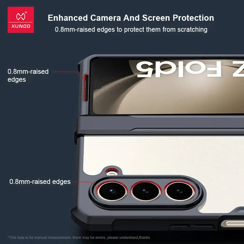 Premium Transparent Shockproof Protective Cases For Galaxy Z Fold 4 Caseimpec