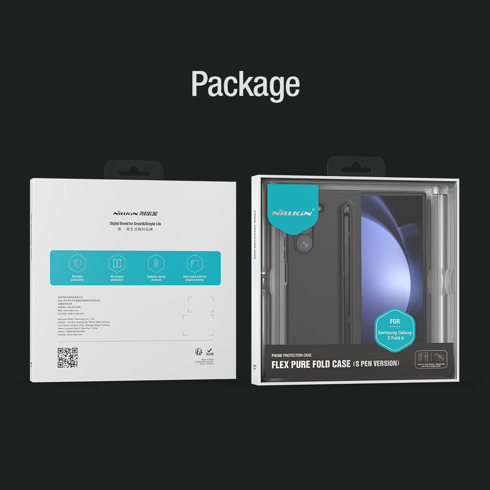 Galaxy Z Fold6 Flex Pure Fold S-Pen Version Protective Cover Case