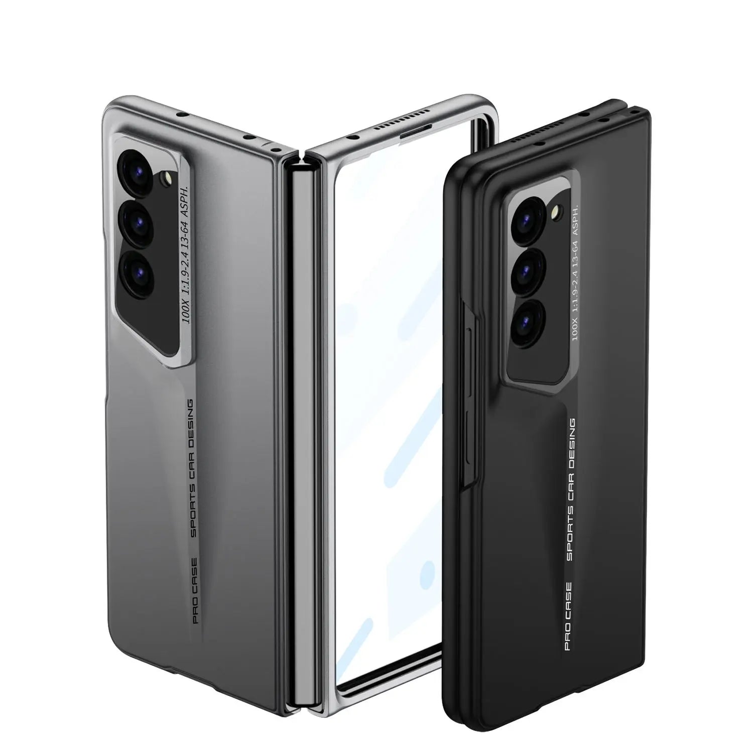 Premium Sports Car Design Polycarbonate Back Case for Samsung Galaxy Z Fold 4 caseimpec