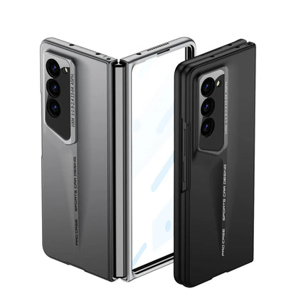 Premium Sports Car Design Polycarbonate Back Case for Samsung Galaxy Z Fold 4 caseimpec