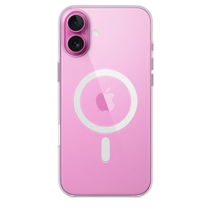 Og MagSafe Notification Anti Yellow Clear Case for iPhone 16 Series
