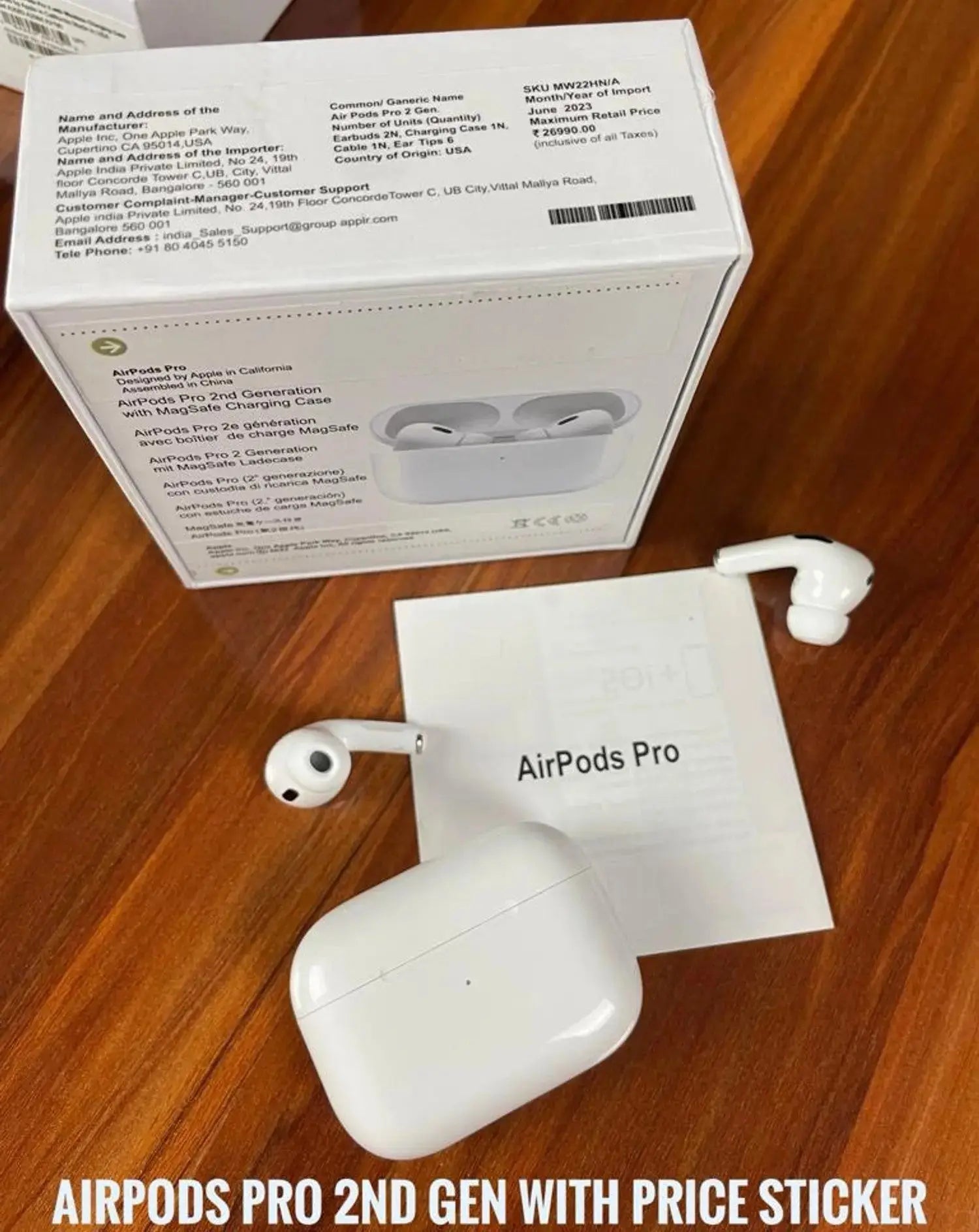 Airpods 2nd Generation Airpods Box Real Vs Fake Airpods Pro 2nd