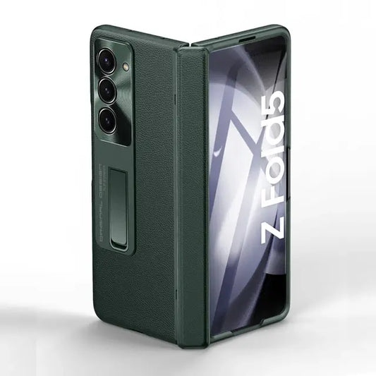 Luxury Leather 360 Protection Case For Galaxy Z Fold 5 caseimpac