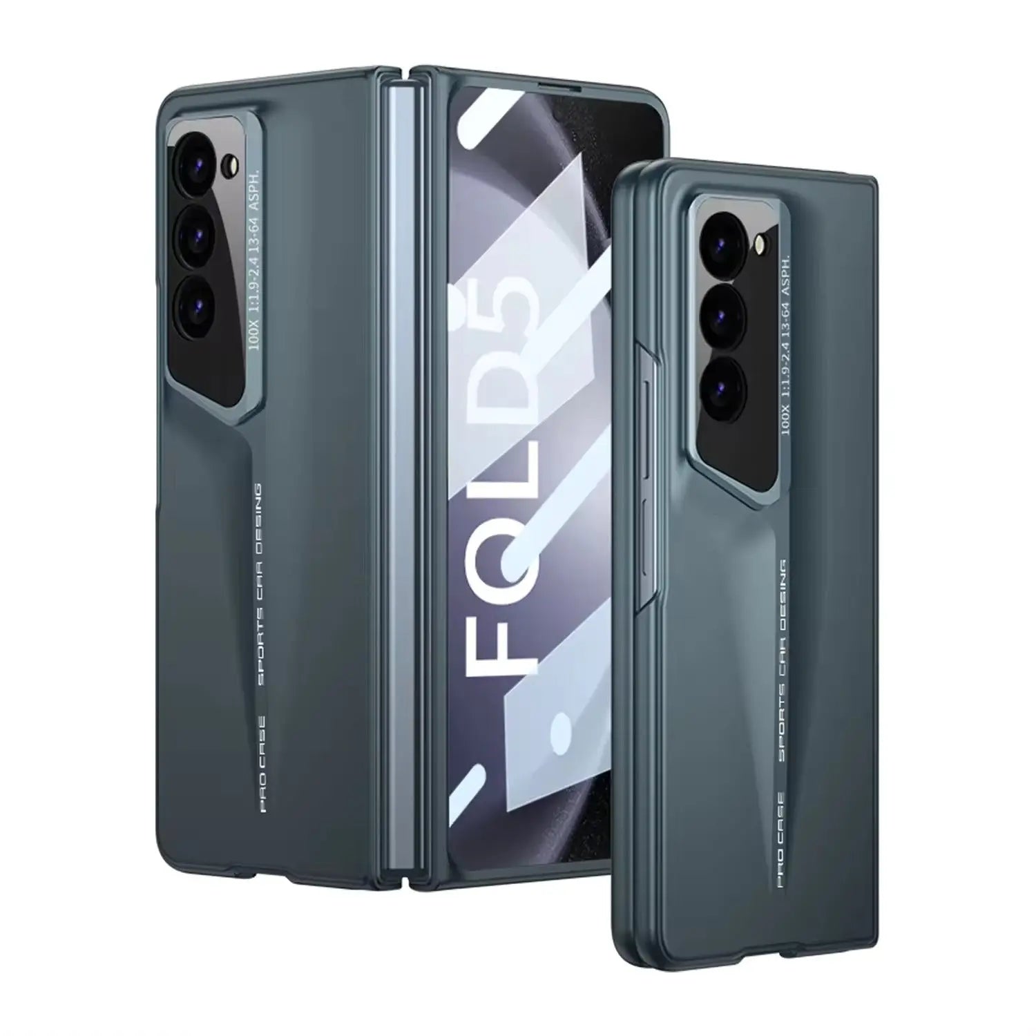 Premium Sports Car Design Polycarbonate Back Case for Samsung Galaxy Z Fold 4 caseimpec