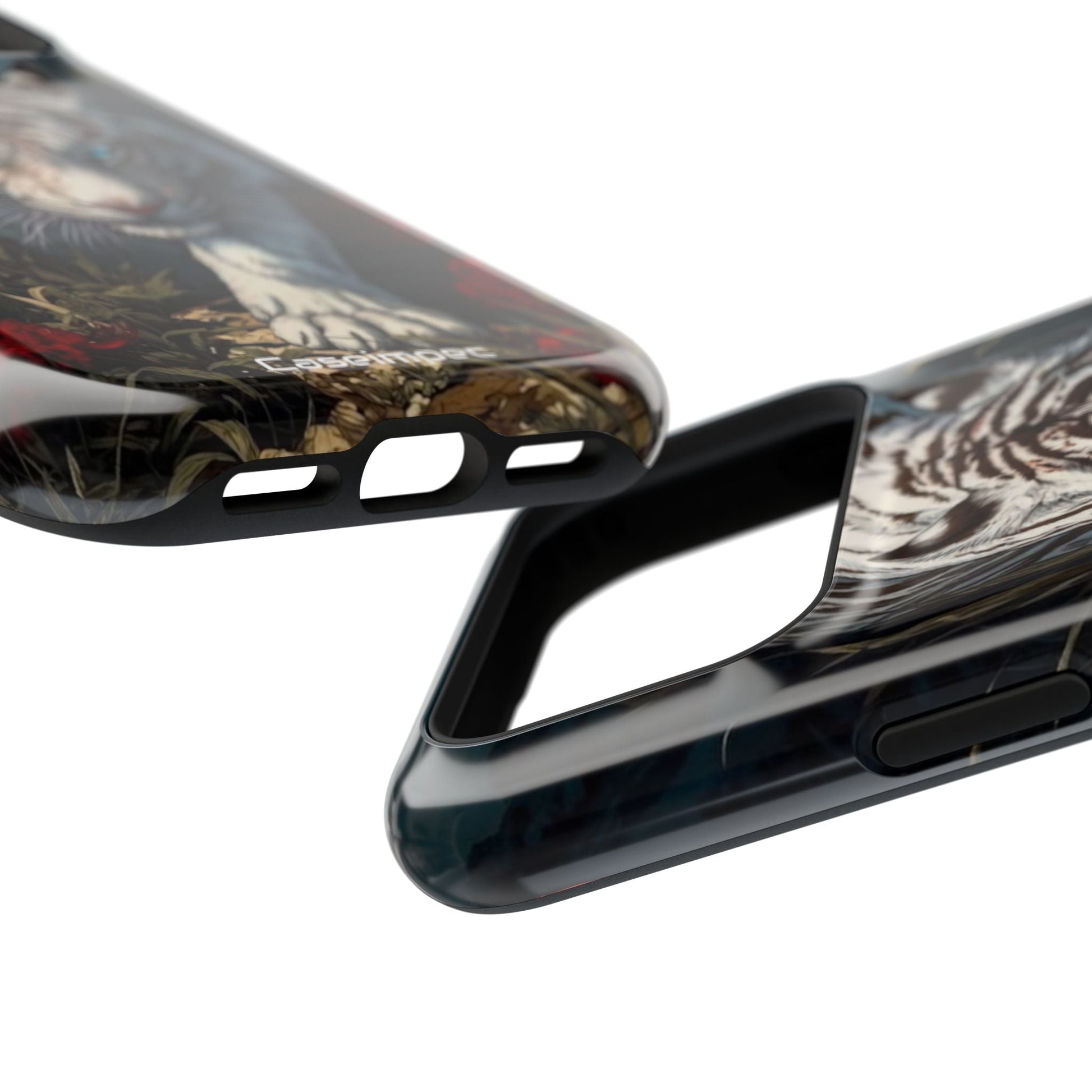 Obsidian White Tiger - Crystal Armour Case caseimpec