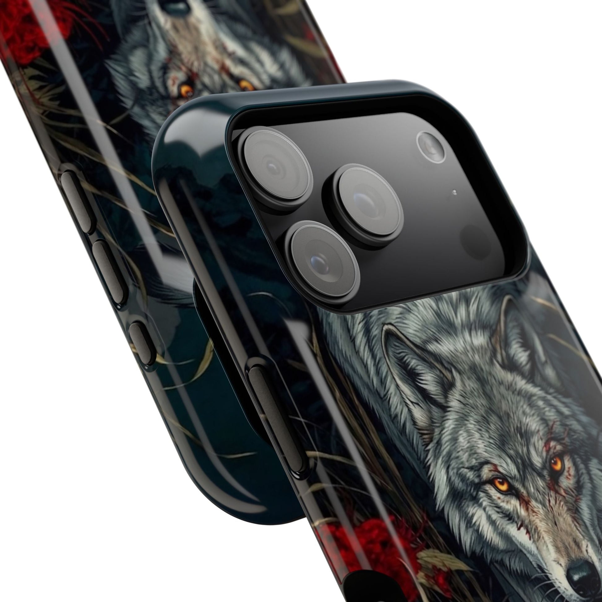 Obsidian White Wolf - Crystal Armour Case caseimpec