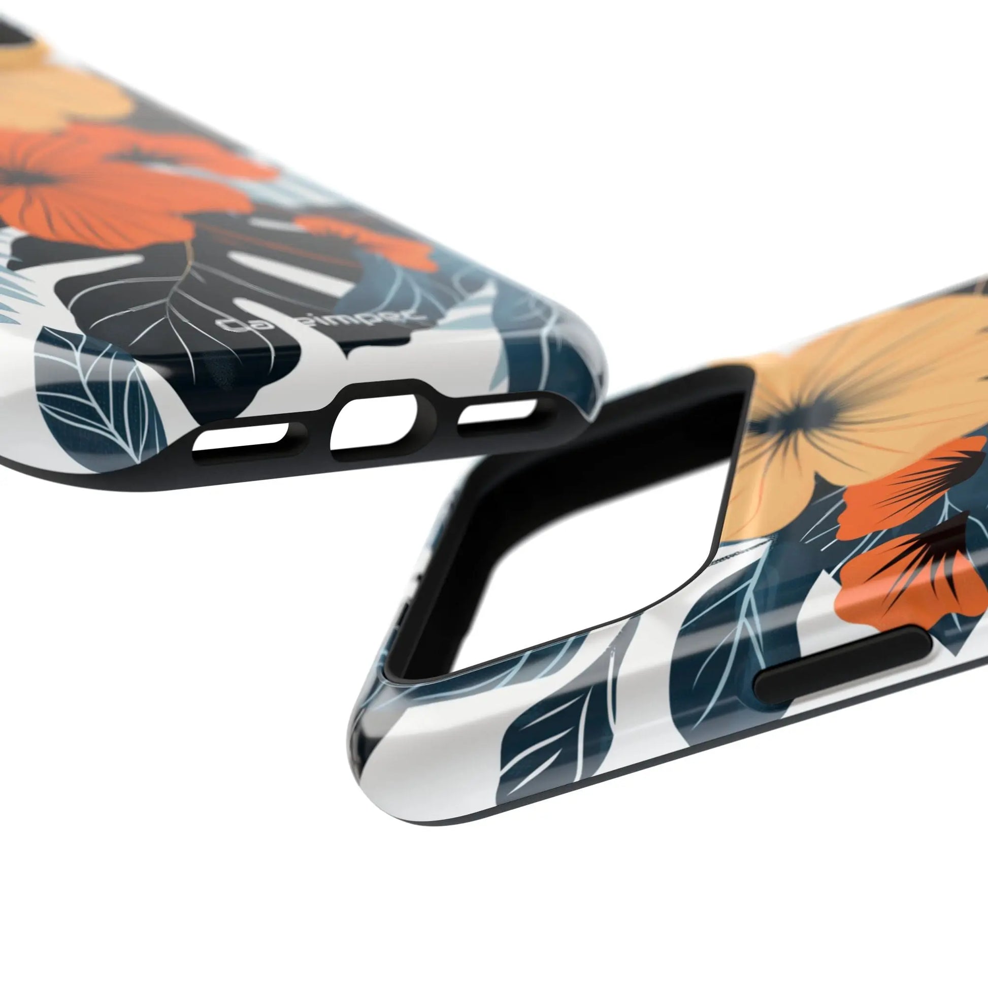 Sunset HIbiscus - Crystal Armour Case caseimpec