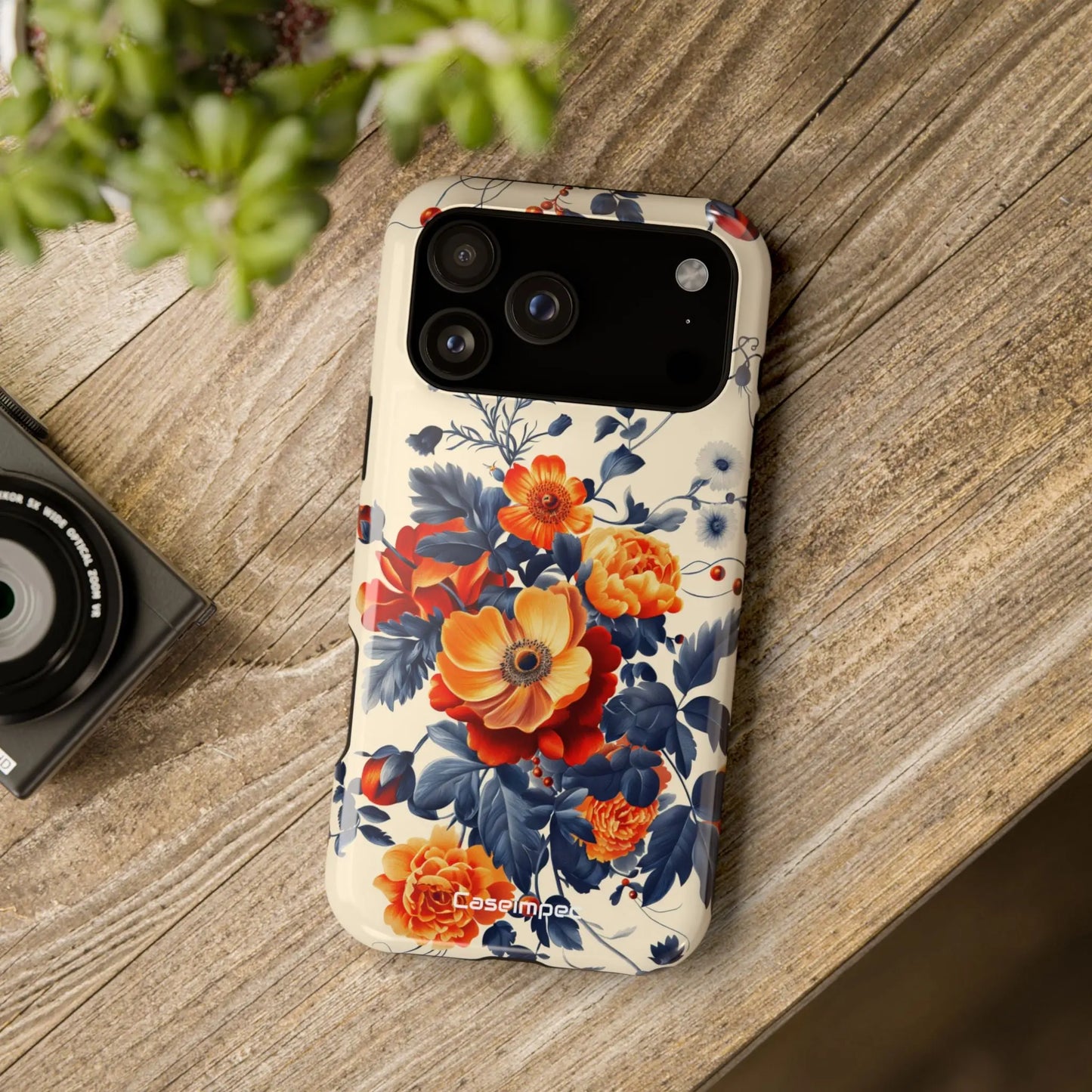 Ivory Bloom - Crystal Armour Case caseimpec