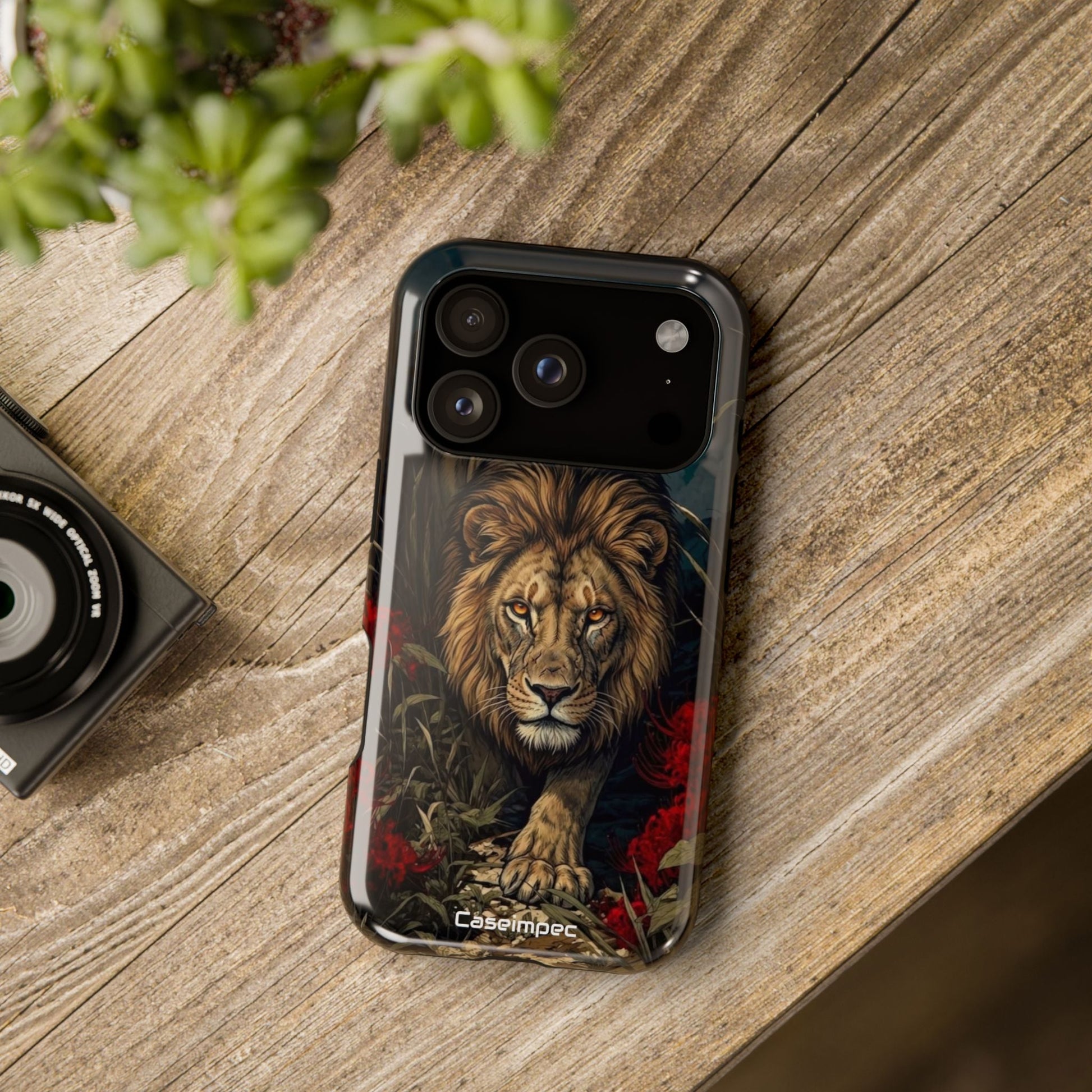 Obsidian Lion - Crystal Armour Case caseimpec
