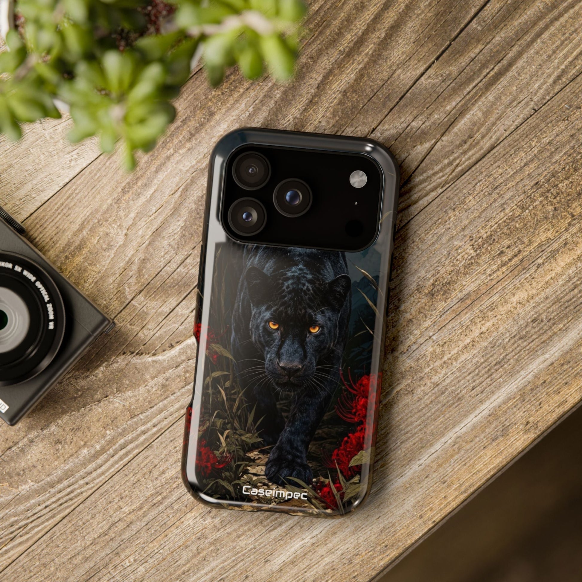 Obsidian Black Panther - Crystal Armour Case caseimpec