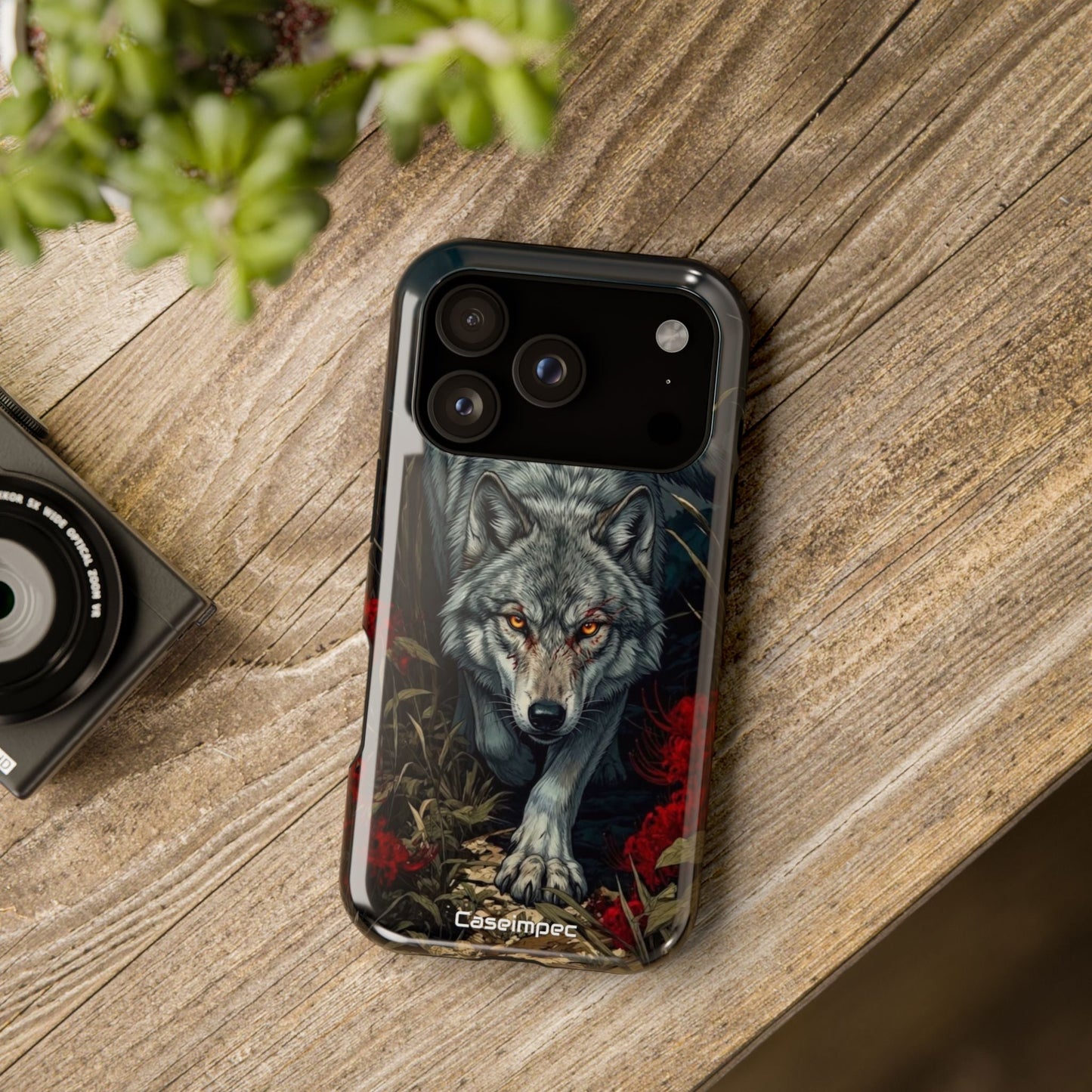 Obsidian White Wolf - Crystal Armour Case caseimpec