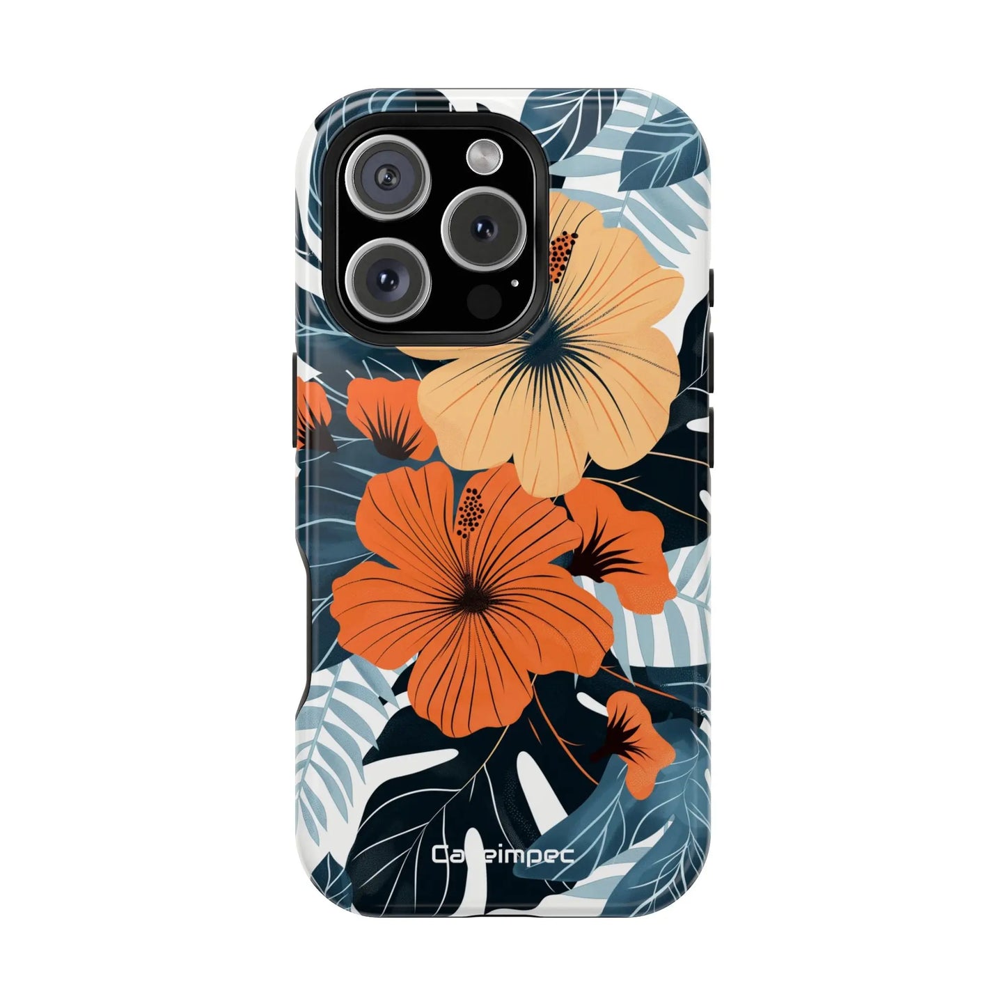 Sunset HIbiscus - Crystal Armour Case caseimpec