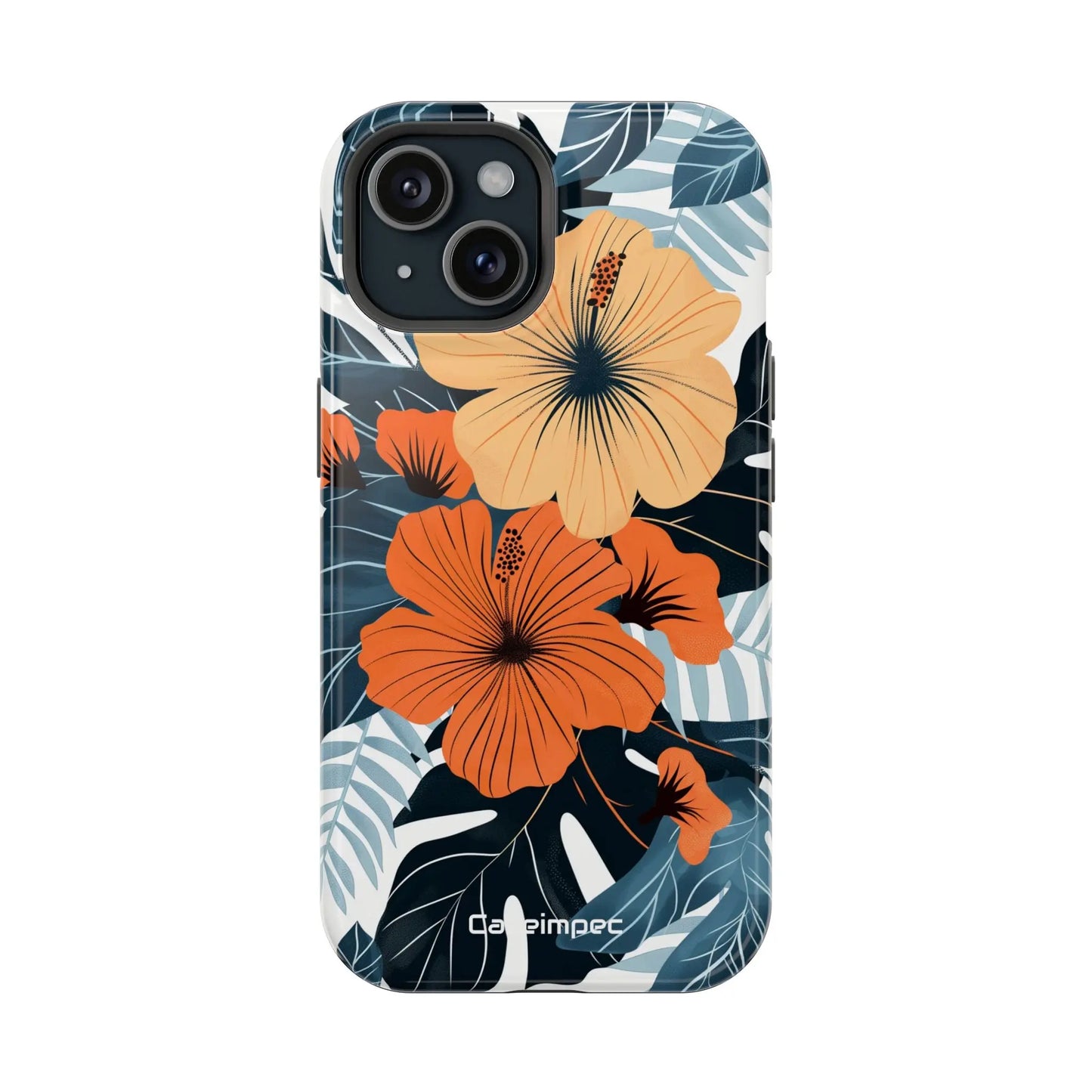 Sunset HIbiscus - Crystal Armour Case caseimpec