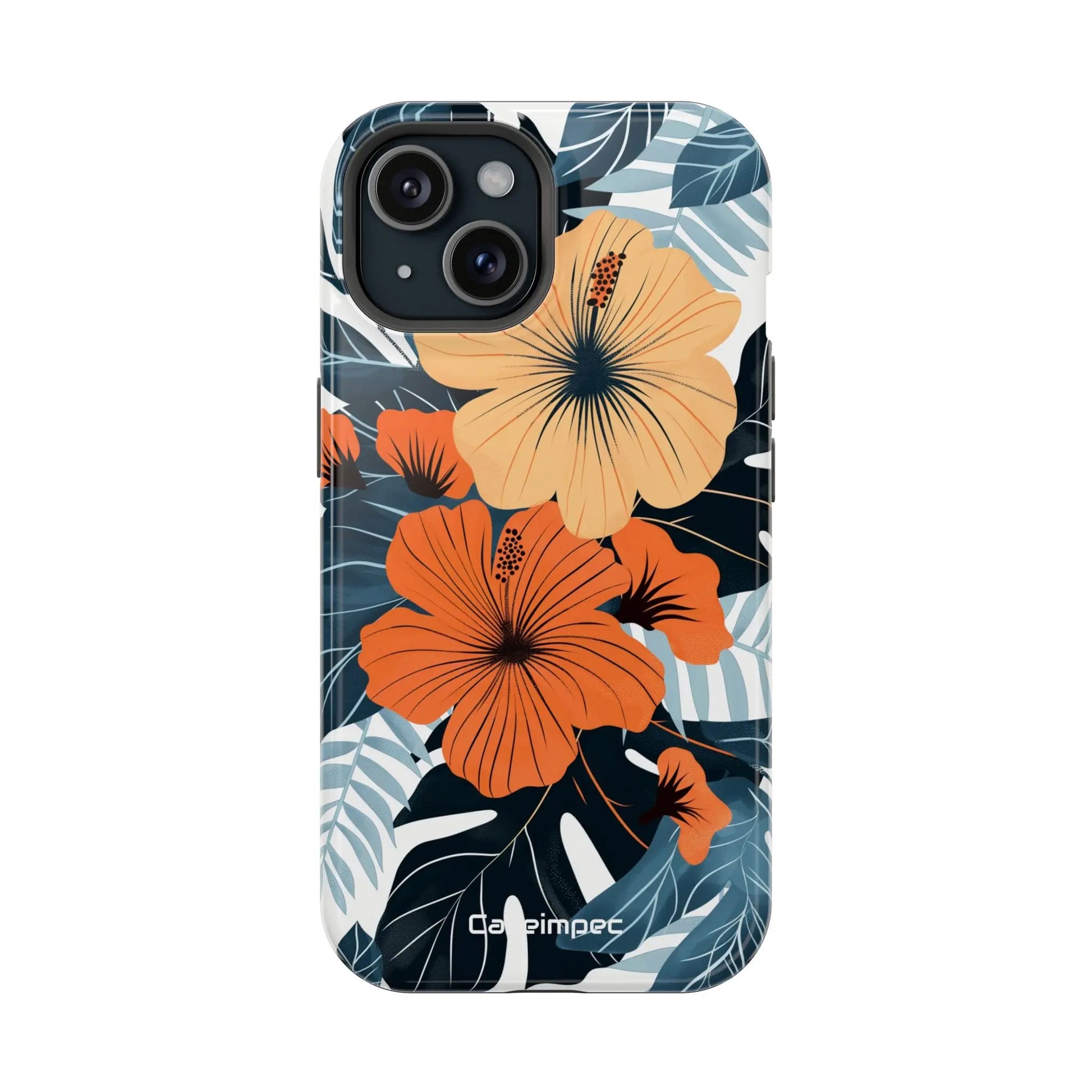 Sunset HIbiscus - Crystal Armour Case caseimpec