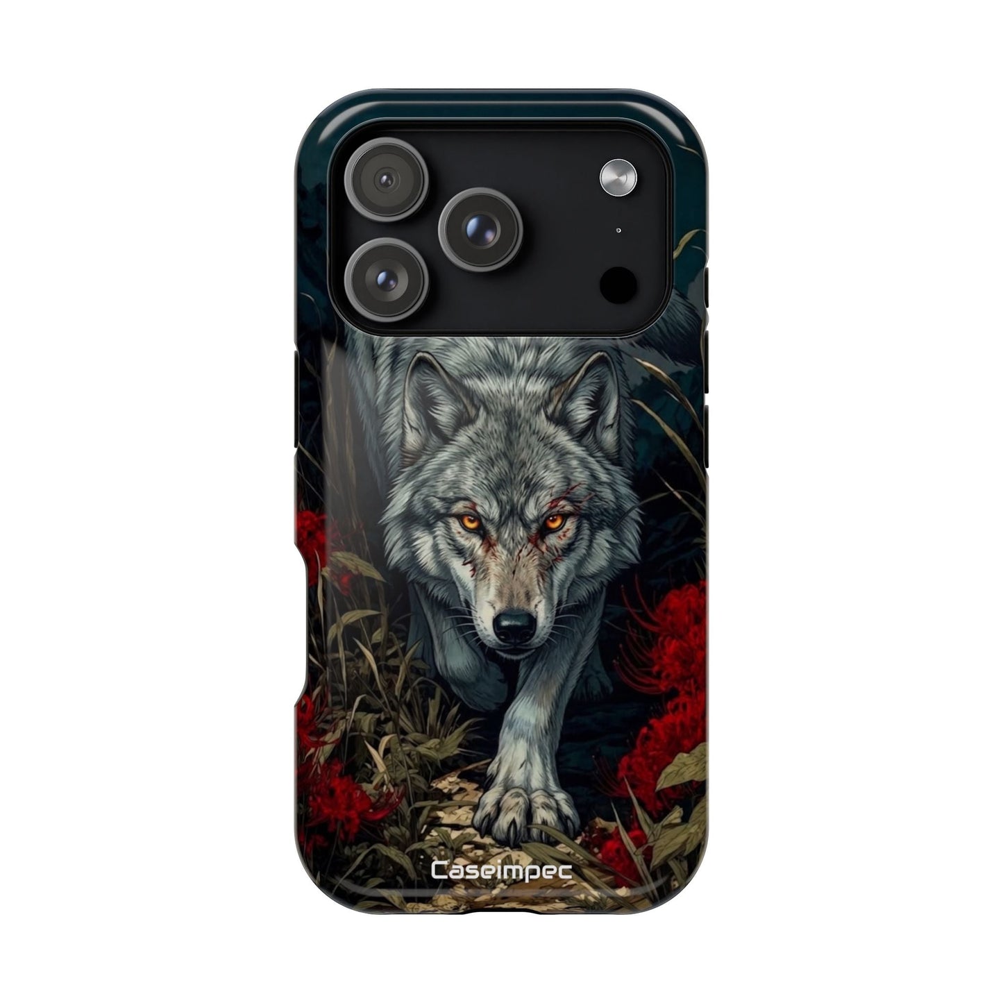 Obsidian White Wolf - Crystal Armour Case caseimpec