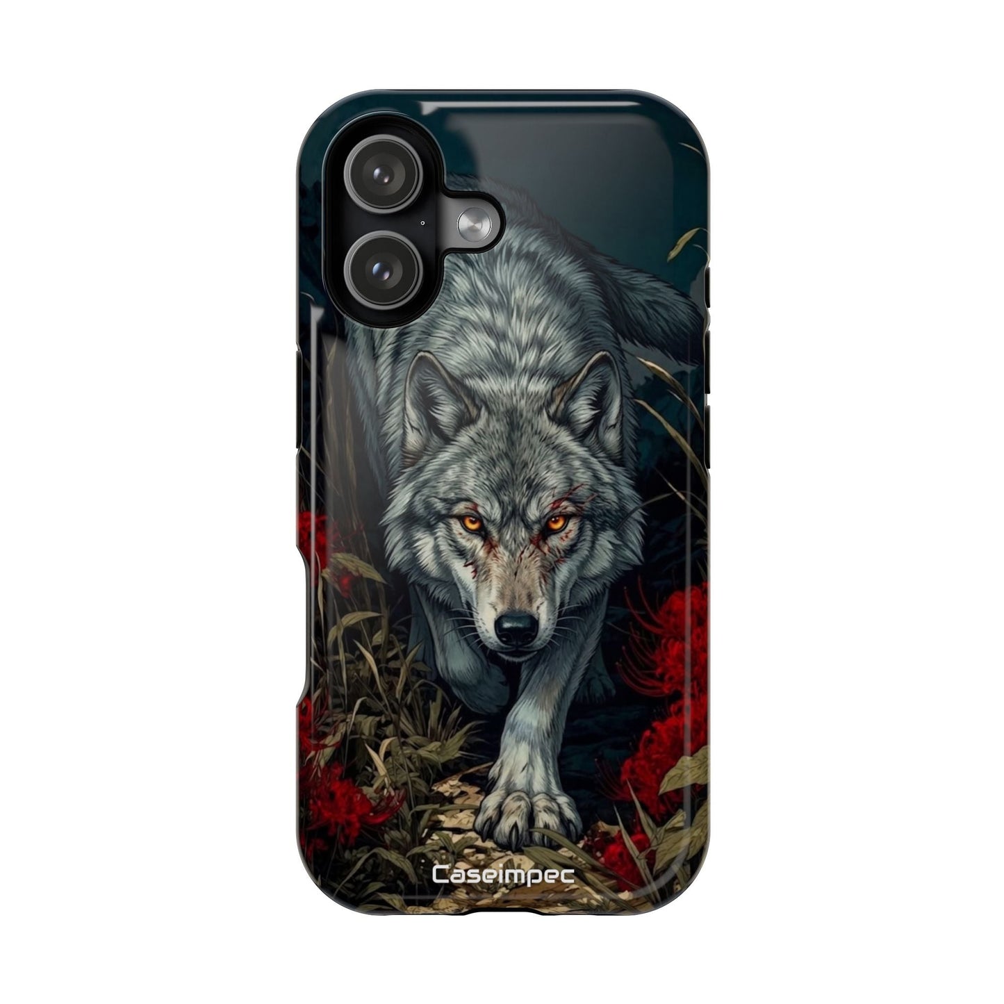Obsidian White Wolf - Crystal Armour Case caseimpec