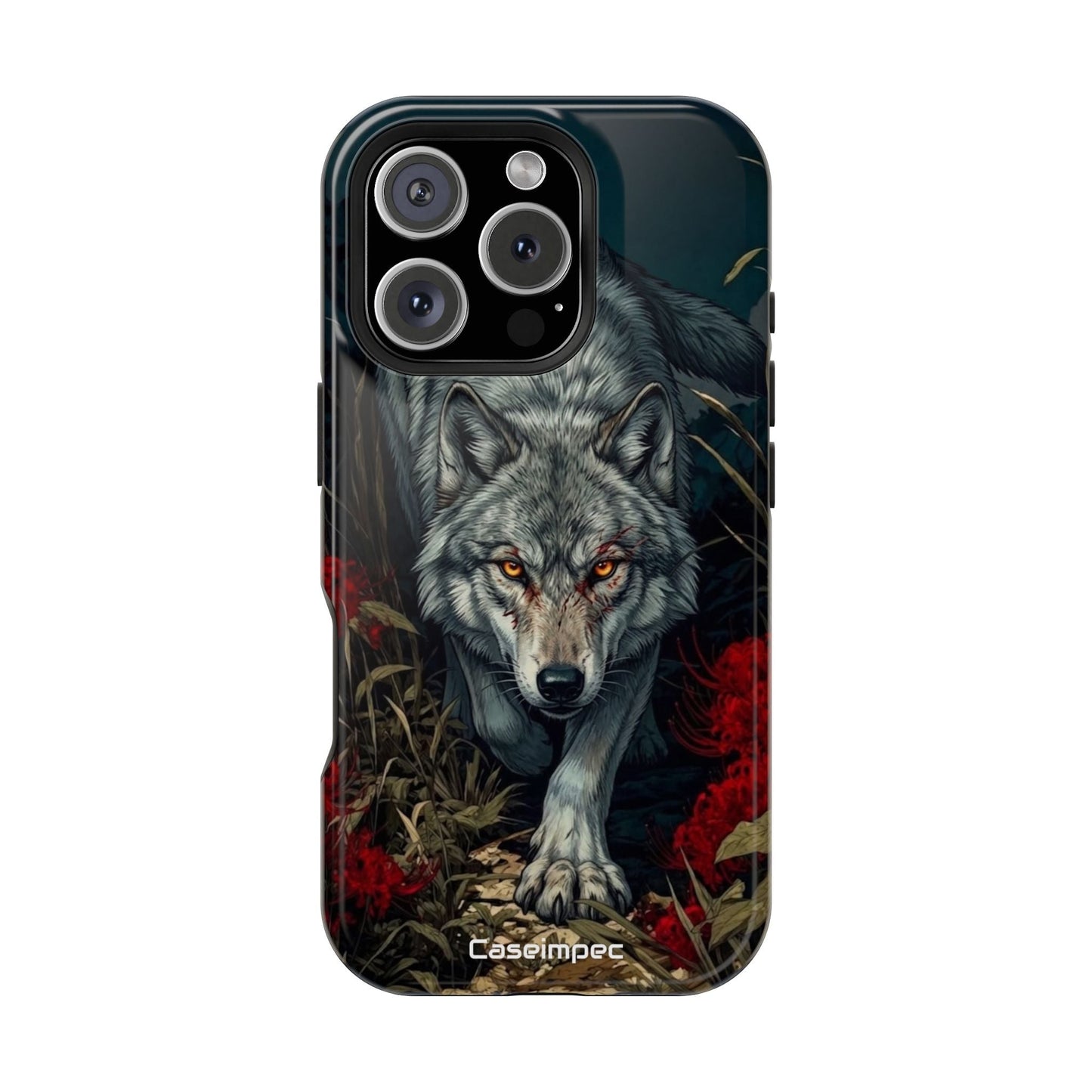 Obsidian White Wolf - Crystal Armour Case caseimpec