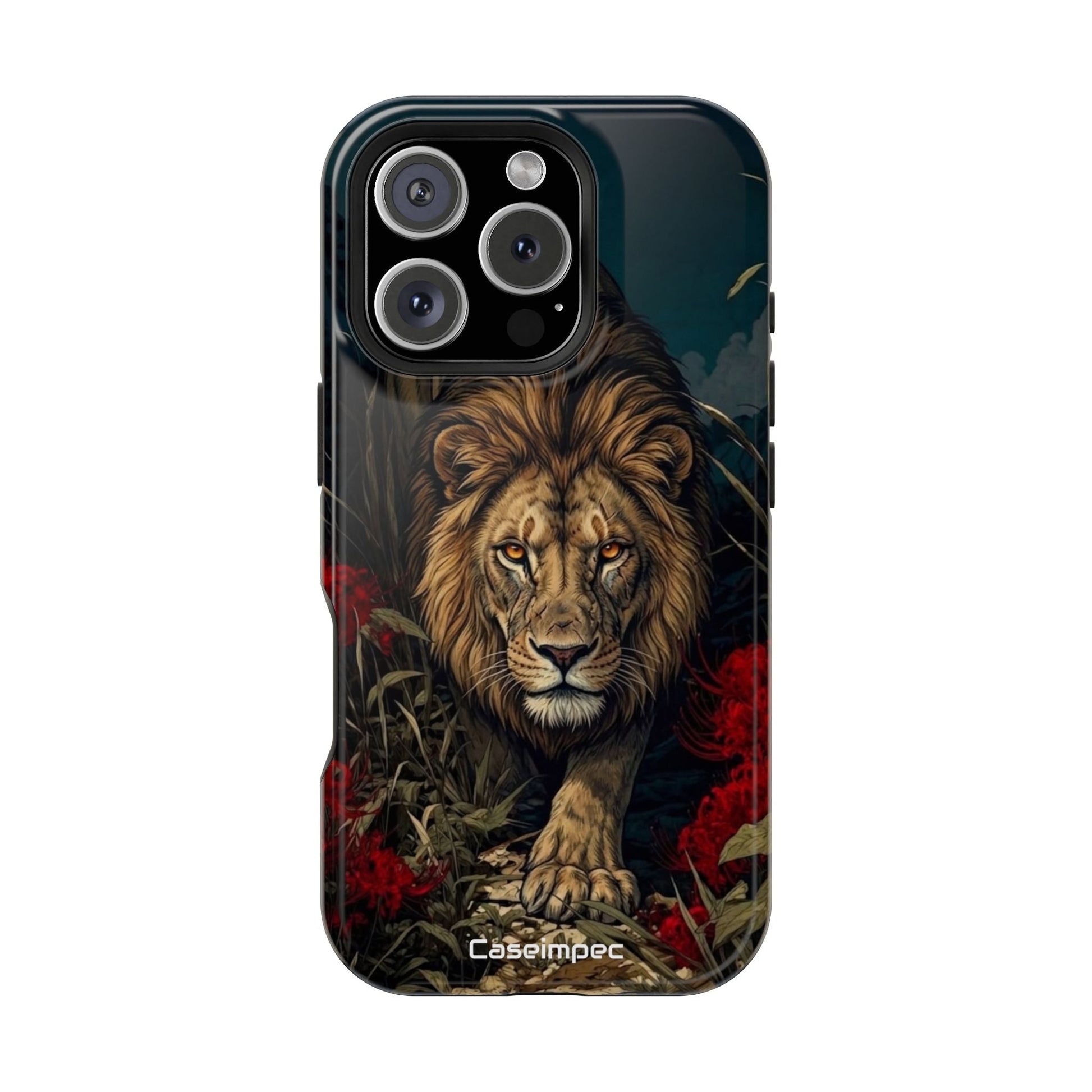 Obsidian Lion - Crystal Armour Case caseimpec