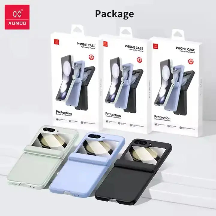 Premium Luxury Leather Shockproof Protective Cases For Galaxy Z Flip 5 Caseimpec
