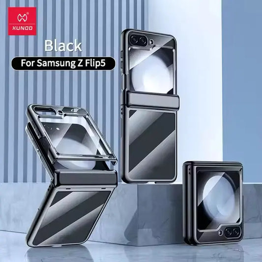 Premium Luxury Electroplated Shockproof Protective Cases For Galaxy Z Flip 5 Caseimpec