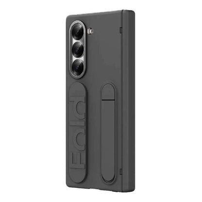 Premium Kickstand & Band Hinge Protection Silicon Case for Samsung Galaxy Z Fold 6 Caseimpec