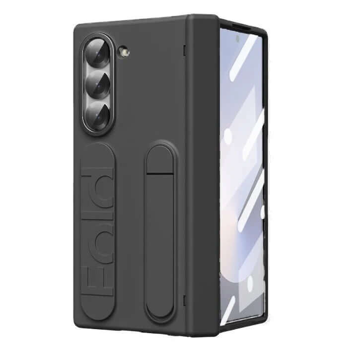Premium Kickstand & Band Hinge Protection Silicon Case for Samsung Galaxy Z Fold 6 Caseimpec