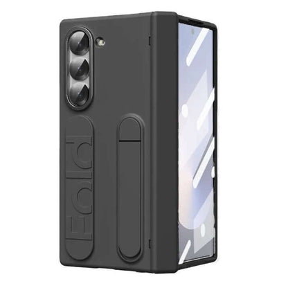 Premium Kickstand & Band Hinge Protection Silicon Case for Samsung Galaxy Z Fold 6 Caseimpec