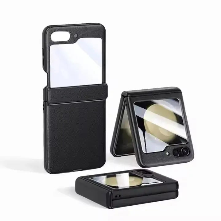 Premium Luxury Leather Shockproof Protective Cases For Galaxy Z Flip 5 Caseimpec