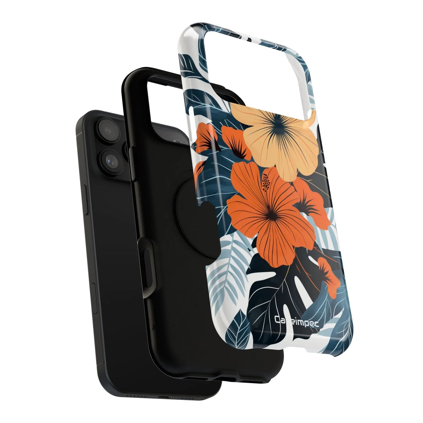 Sunset HIbiscus - Crystal Armour Case caseimpec