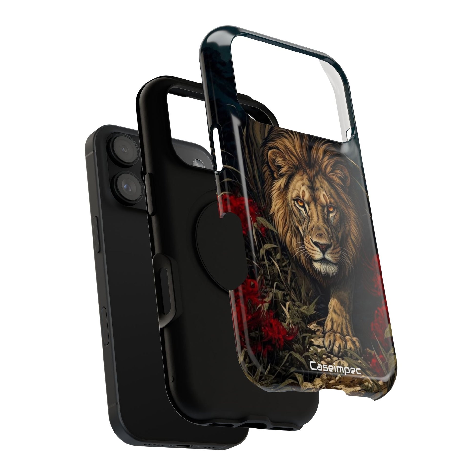 Obsidian Lion - Crystal Armour Case caseimpec