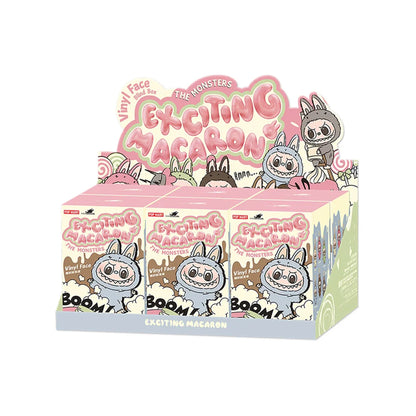 The Monsters Exciting Macaron Series Vinyl Plush Pendant Blind Box caseimpec