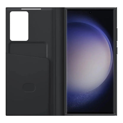 Smart View Window Flip Wallet Case for Galaxy S24 Ultra caseimpac