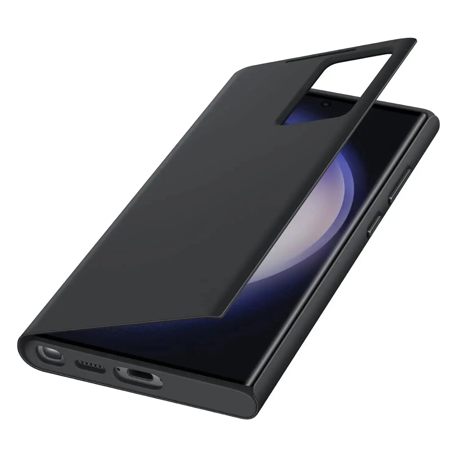 Smart View Window Flip Wallet Case for Galaxy S24 Ultra caseimpac