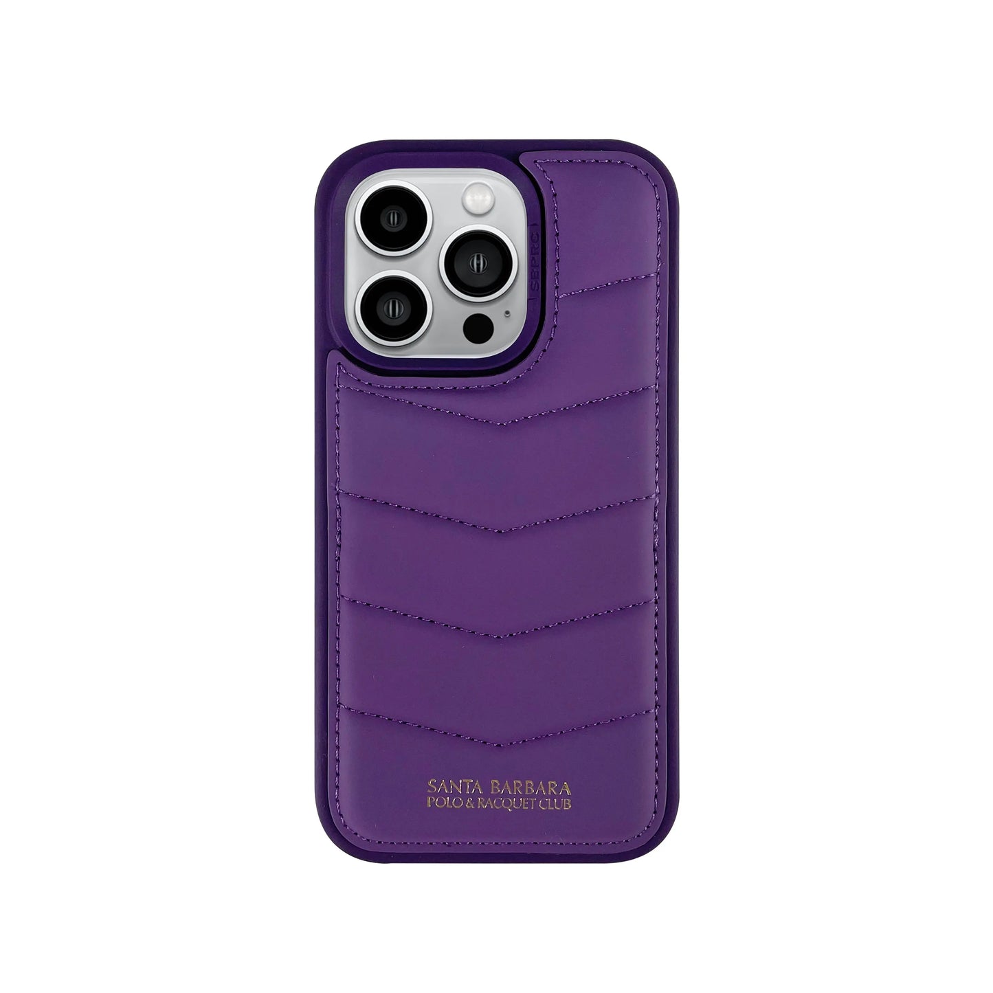 Santa Barbara CLYDE Series Embroided Leather Back Case for iPhone 14 Series - caseimpec