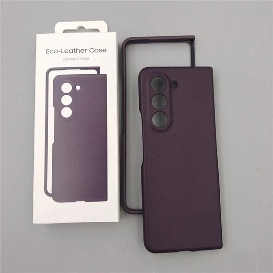 Premium Eco-Leather Case For Galaxy Z Folds - caseimpec