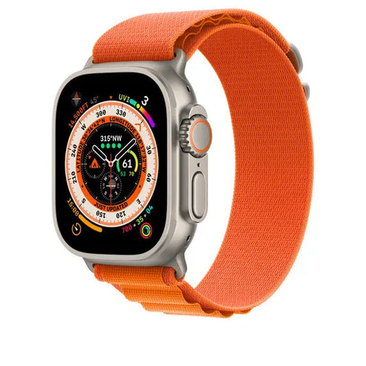 Orange Alpine Loop for Apple Watch - caseimpec