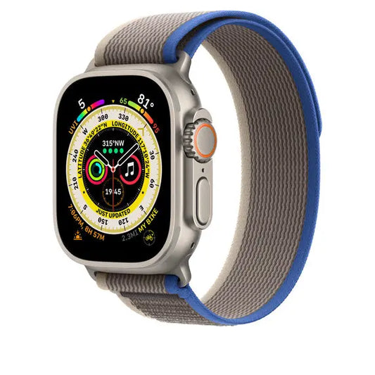 Blue/Gray Trail Loop for Apple Watch - caseimpec